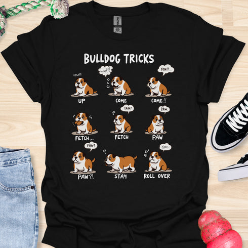 Bulldog tricks - V6 - Silly T-Shirt
